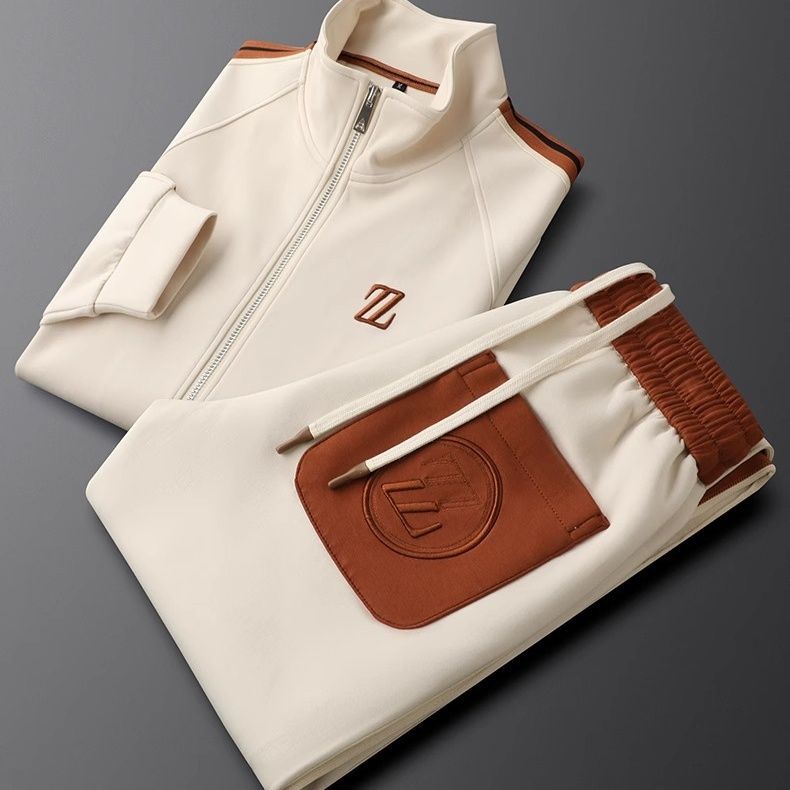 Ensemble Sport Homme à Fermeture Zippée